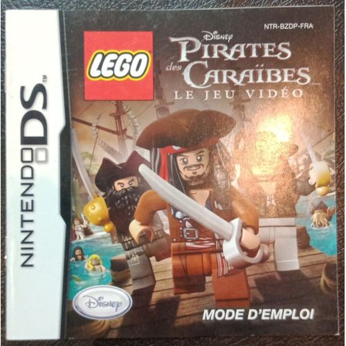 Lego Pirates Des Caraïbes Le Jeu Video - Notice Officielle - Nintendo Ds