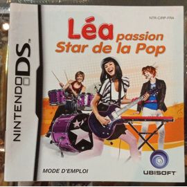 Léa Passion Star De La Pop - Notice Officielle - Nintendo Ds