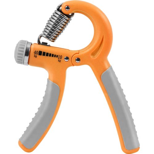 Gorilla Sports - Hand Grip Réglable De 10 À 40 Kg - Couleur Orange/Gris