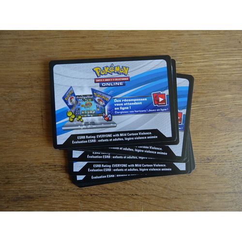 Lot De 16 Codes Pokemon Epée Et Bouclier - Ténèbres Embrasées (Fr)