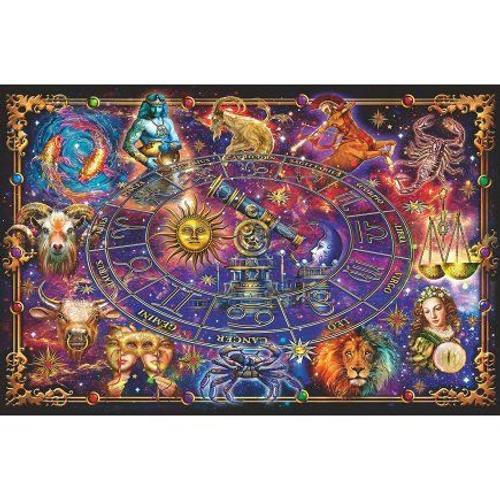 Puzzle Adulte : Astrologie 3000 Pieces - Ravensburger Collection Les Signes Du Zodiaque Lion Cancer Taureau - Scorpion - Poisson