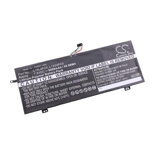 vhbw batterie compatible avec Lenovo IdeaPad 710S-13 (i7-6500U/8GB/256GB), 710S-13 (i7-7500U/8GB/256GB) laptop (6050mAh, 7,6V, Li-Polymère)