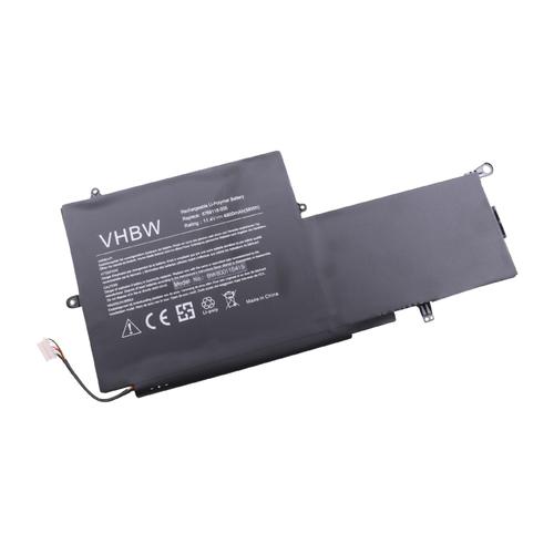 vhbw batterie compatible avec HP Spectre x360 Convertible PC 13, x360 PC 13-4010 LA, x360 PC 13-4021TU laptop (4900mAh, 11,4V, Li-Polymère, noir)