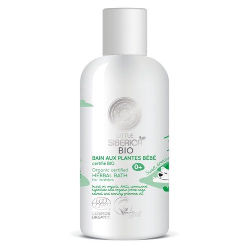 Bain Aux Plantes Pour Bébé Certifié Bio - Natura Sibérica - Eau Parfumée 