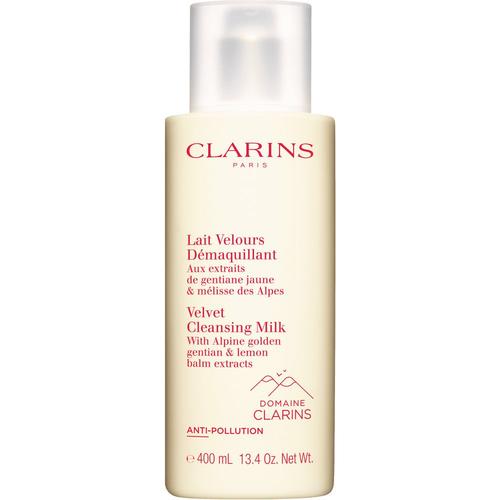 Lait Velours Démaquillant Aux Extraitsde Gentiane Jaune & Mélisse Des Alpes - Clarins - Lait Démaquillant 