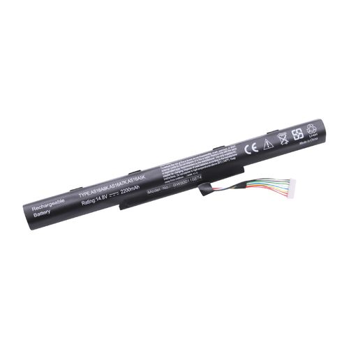 vhbw batterie compatible avec Acer Travelmate P259-M-351W, P259-M-5175, P259-M-51Q4, P259-M-53UC laptop (2200mAh, 14,8V, Li-Ion, noir)