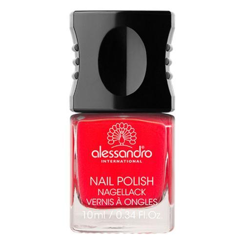 Vernis À Ongles 130 First Kiss Red 10 Ml - Alessandro - Vernis À Ongles Coloré 