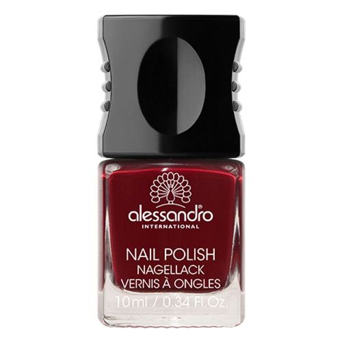 Vernis À Ongles 154 Midnight Red 10 Ml - Alessandro - Vernis À Ongles Coloré 