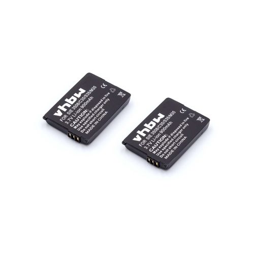 Vhbw 2x Batterie Compatible Avec Siemens C35, C35i, M35, M35i, S35, S35i Téléphone Fixe Sans Fil (900mah, 3,7v, Li-Ion)