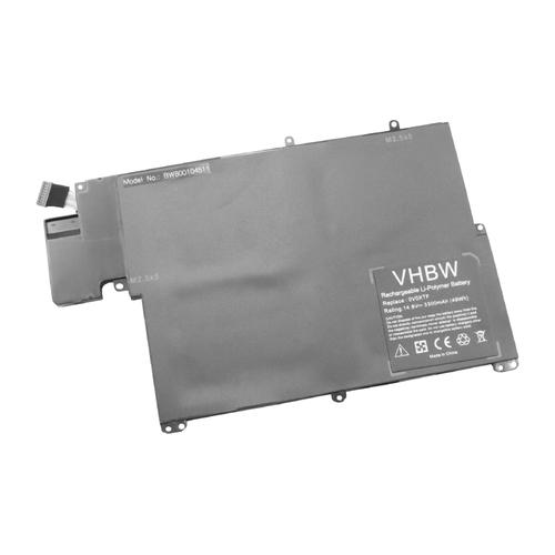 vhbw batterie compatible avec Dell Vostro V3360, 3360, 15 3000, 15-3546D-1108B, 15-3546D-1128B laptop (3300mAh, 14.8V, Li-Polymère, noir)