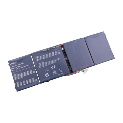 vhbw Batterie compatible avec Acer Aspire V7-582PG-74508G52TKK, V7-582PG-7648, V7-582PG-7657, R7 laptop (3500mAh, 15,2V, Li-polymère)
