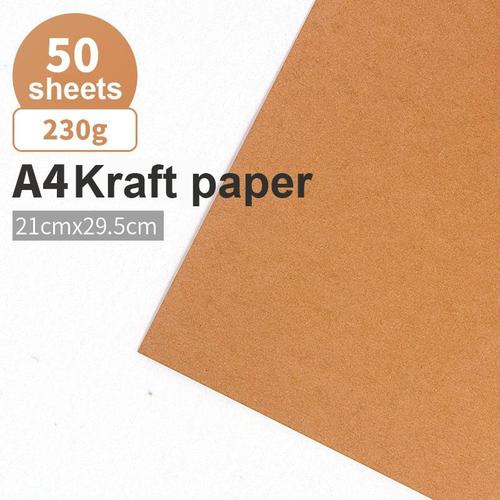 A3/A4/8K/4K 400g/230g carton dur épais papier kraft étudiant enfants à la  main papier de coupe maternelle bricolage matériel - Type 9