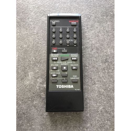 Télécommande toshiba VC-93F pour magnétoscope