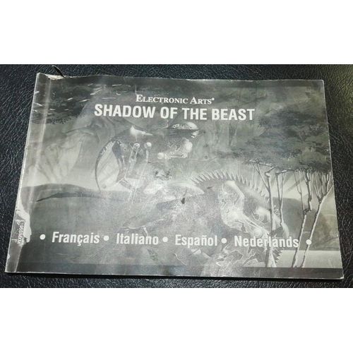 Shadow Of The Beast - Notice Officielle - Sega Mega Drive