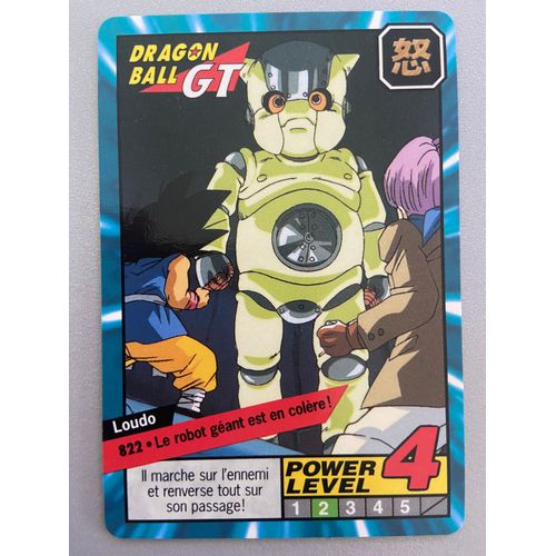 Carte Dragon Bal 822 Fr Gt Le Grand Combat Loudo Carddass Part 9