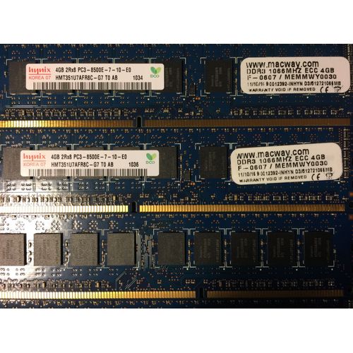 RAM 4GB pour Apple Mac Pro Xeon 4.1 ou 5.1, de 2009 à 2012