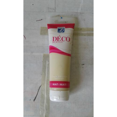 Peinture Déco Acrylic - Crème D'acrylique Mat - Crème De Lait