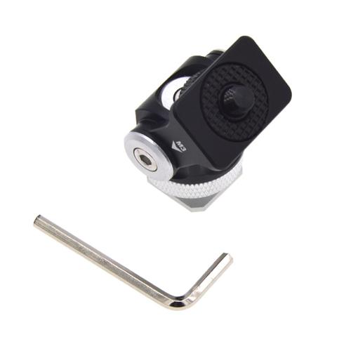 Sharplace 2x Support De Fixation Pour Sabot Adaptateur De Fixation Pour Griffe Porte-accessoire Avec Filetage 1/4 pour Caméra 