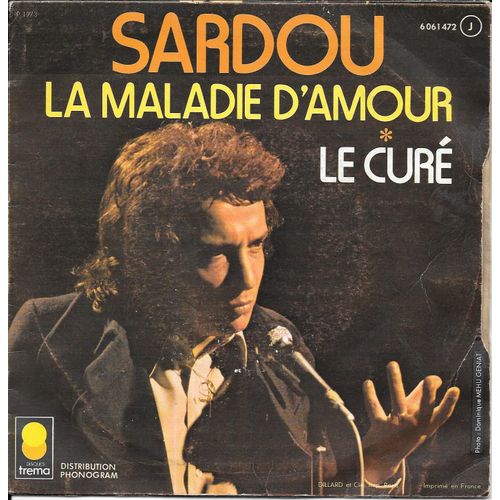 La Maladie D'amour / Le Curé [Vinyle 45 Tours 7"]