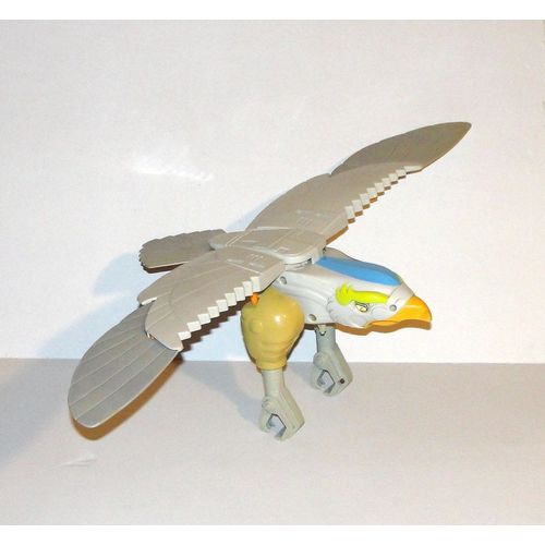 Aigle Power Rangers Figurine Articulé Ancien Jouet Telepictures 1987 Grand Format Pvc 32 Cm Ailes Retractables
