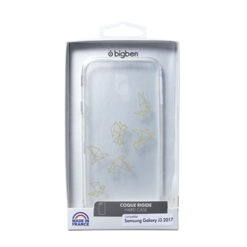 Coque Semi-Rigide Transparente Origami Pour Samsung Galaxy J3 2017