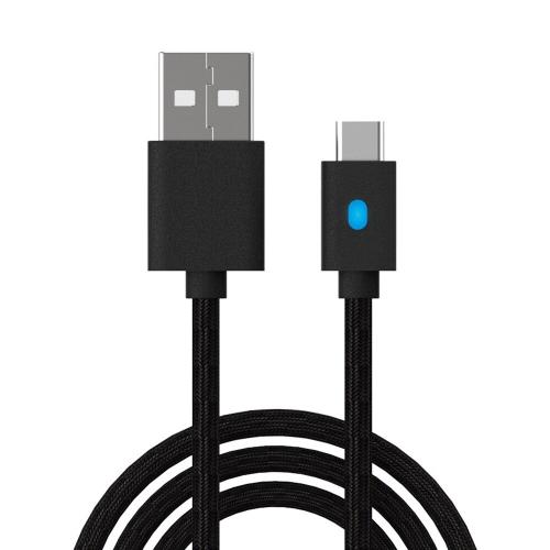 Câble de chargement pour manette de jeu sans fil 3m, cordon d'alimentation  USB type-c, Joystick pour PS5/Switch Pro - Black - DLX0308A01095