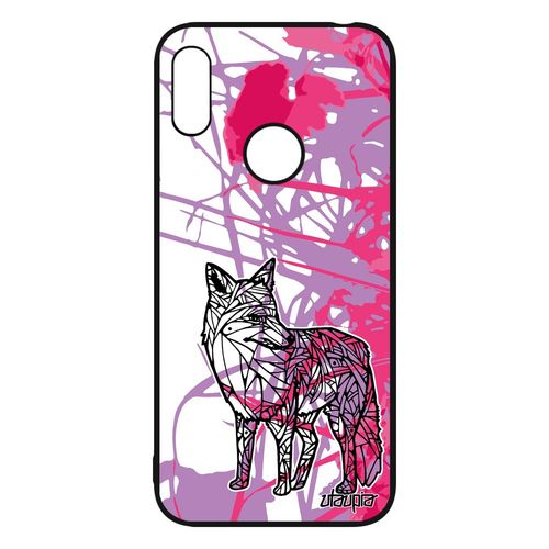 Coque Pour Huawei Y6 2019 Silicone Renard Nature Garcon Dessin Feuilles Tribal Goupil Telephone Azteque Fleur Futé Portable Alu Rose