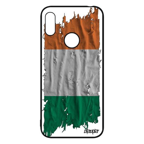 Coque Drapeau Irlande Irlandais Pour Y6 2019 Silicone Etui Jo Foot Jeux Olympiques Coupe D'europe Tissu Basket Case Rigide De Huawei