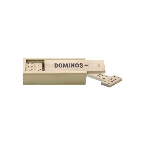 Jeu De Societe Dominos En Bois - Coffret En Bois