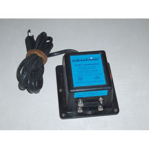 Transformateur Sc 931 12 Volts Pour Circuit De Voitures Electrique Scalextric-Scalextric