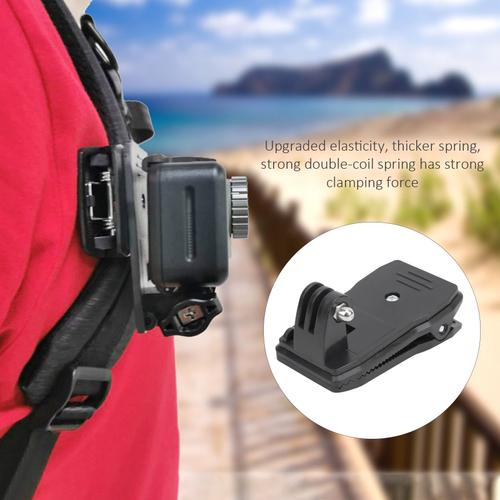 Clip de sac à dos pour appareil photo Support de pince pour sac à dos pour  caméra d'action pour DJI OSMO POCKET-56g-WIS