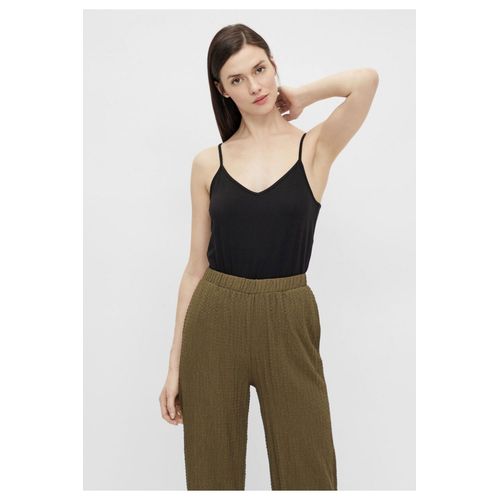 Top Sans Manches Noir Femme
