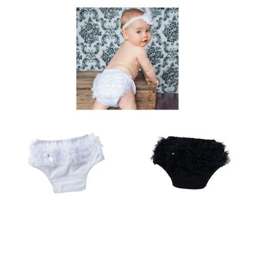 2pcs Culotte Bloomer Bebe Enfant Fille Ete Dentelle N Ud Couvre Couche 0 2 Ans Rakuten