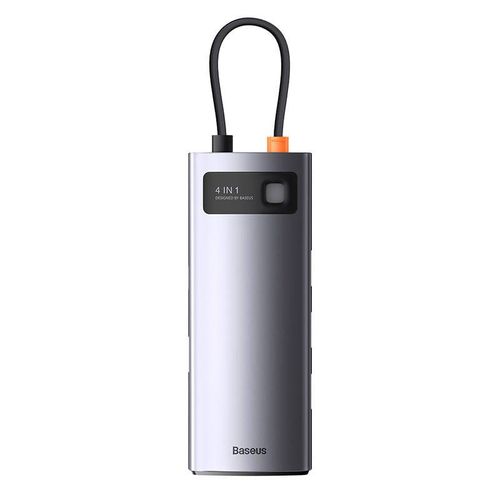 Hub Usb 3.0 Type-c Baseus Starjoy 4 Ports + 1 Port Usb Type C (gris)