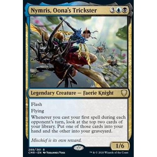 Nymris, Escroc D'oona Commander Legends - Nymris, Oona's Trickster - R - Magic Mtg - Foil / Premium