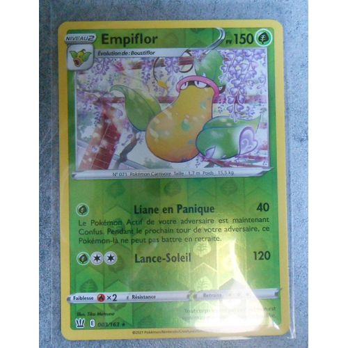 Empiflor Reverse 3/163 - Eb5 - Epee Et Bouclier 5 Styles De Combat - Vf