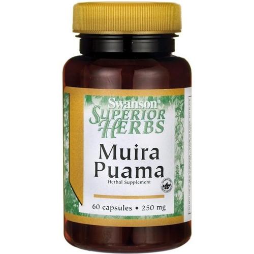 Muira Puama 250 Mg 60 Capsules 