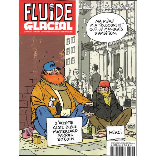 Fluide Glacial N° 538 Avril 2021