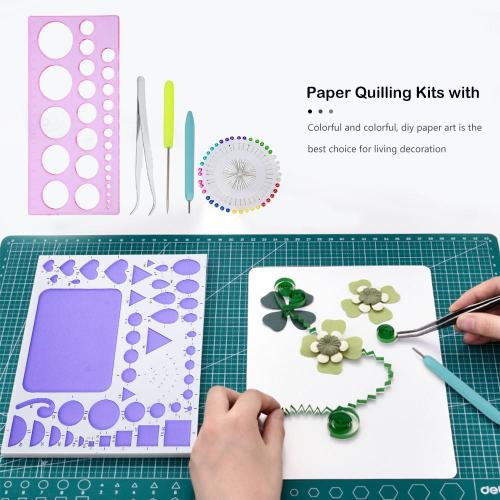 Bricolage Papier Quilling Outils Artisanat Artisanat Quilling Aiguille Stylo Papier Quilling Enrouleur Kits Dessin Artisanat Outil 