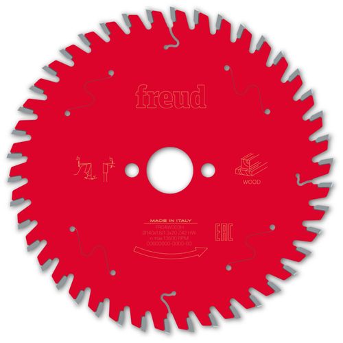 Lame pour scie circulaire portative filaire/sans fil FREUD - Ø140 1,8/1,3 AL20 Z42 BA 5° - F03FS09669 -FR04W003H