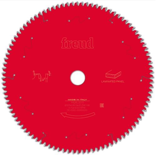 Lame pour scie circulaire portative FREUD - Ø300 2,8/1,8 AL30 Z96 BA -2° - F03FS09805 -FR28L001T