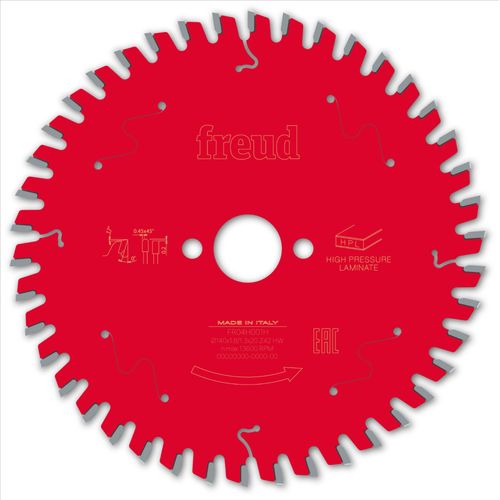 Lame pour scie circulaire portative filaire/sans fil FREUD - Ø140 1,8/1,3 AL20 Z42 TP 0° - F03FS09864 -FR04H001H