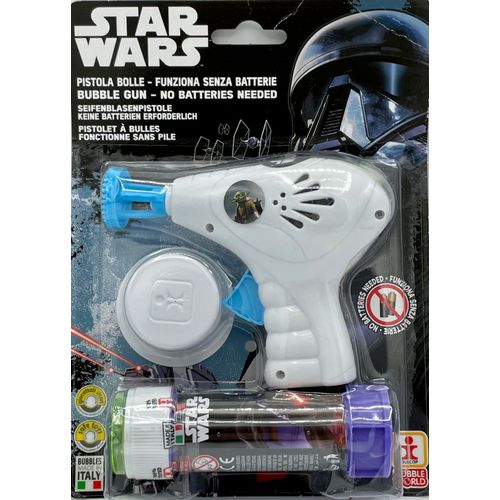 Pistolet A Bulles - Star Wars - Fonctionne Avec Piles -