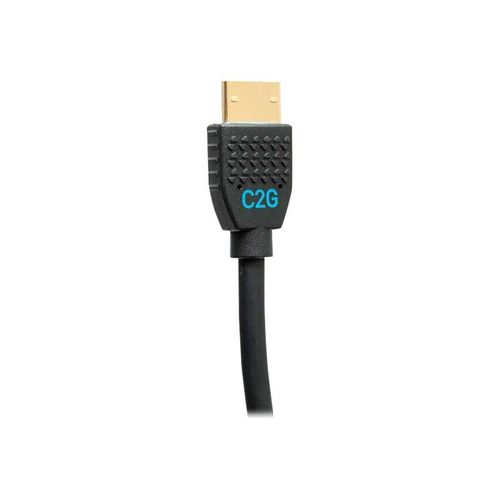 C2G 2ft 4K HDMI Cable - Performance Series Cable - Ultra Flexible - M/M - High Speed - câble HDMI - HDMI mâle pour HDMI mâle - 60 cm - noir