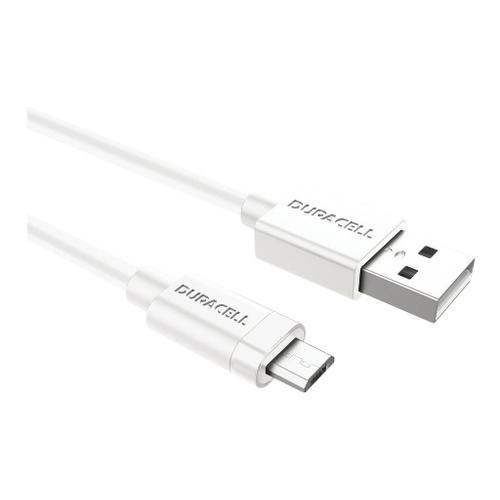 Duracell - Câble USB - Micro-USB de type B (M) pour USB (M) - 2 m - blanc