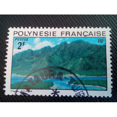 Timbre Polynesie Yt 97 Paysages 1974 ( 10305 )