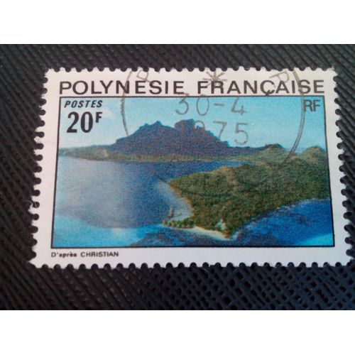 Timbre Polynesie Yt 102 Paysages 1974 ( 10305 )