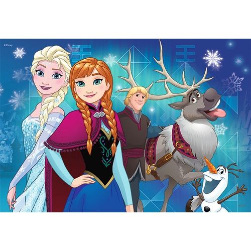 Puzzle Puzzle 2x24 P - Aurores Boréales / La Reine Des Neiges