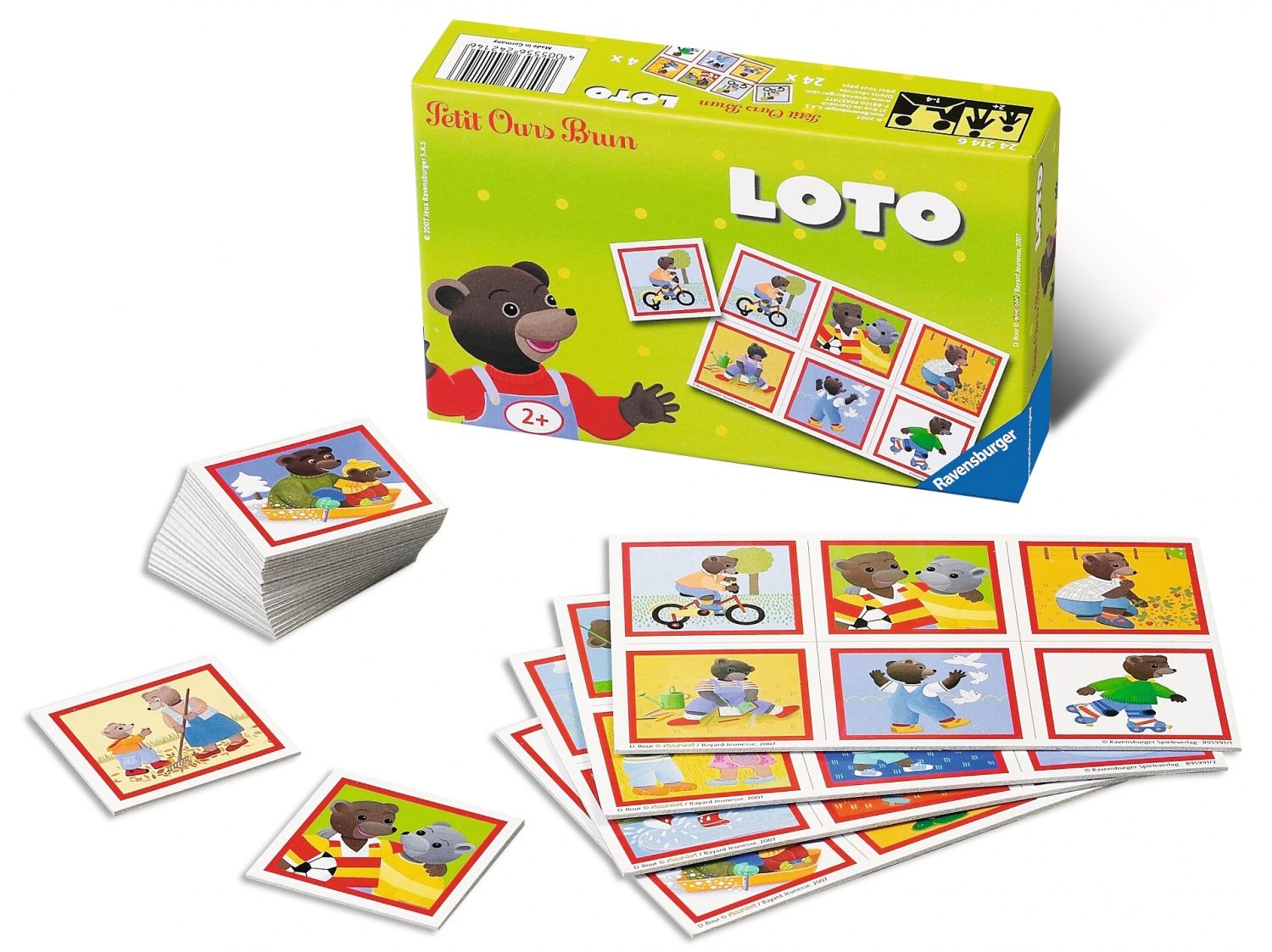 RAVENSBURGER Jeu Loto Bébés animaux pas cher 