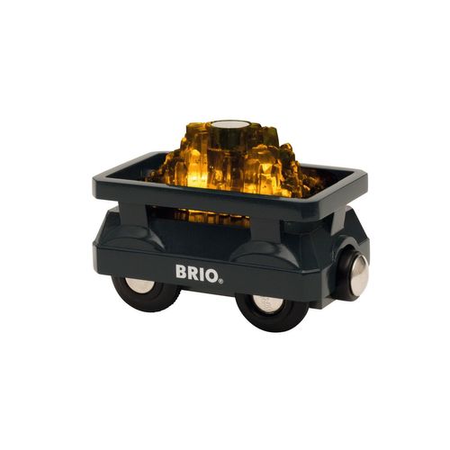 Brio 33896 Wagon Lumineux Charge D Or